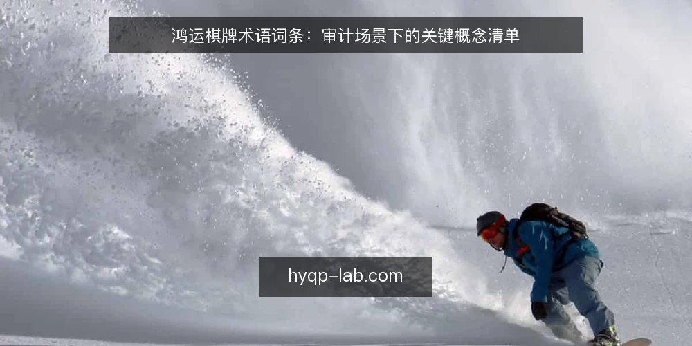 鸿运棋牌术语词条:审计场景下的关键概念清单 — 为何此时需要术语审计 配图